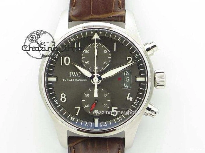 MIROTIME 1218 Aquatimer Chrono SS V6SF 1:1 Best Edition Blue Dial on SS Bracelet A Modern 7032